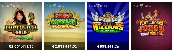 Conquestador Casino jackpot games